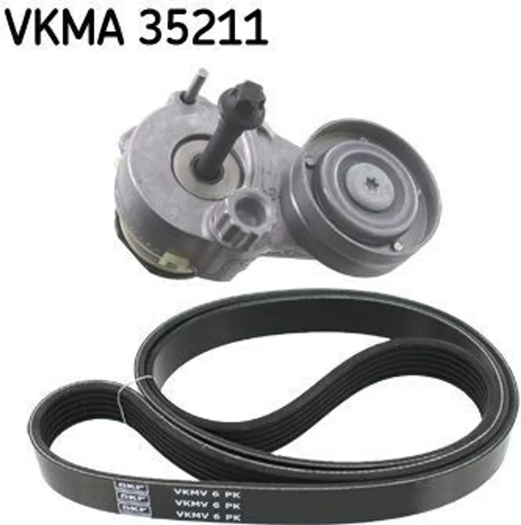 Kit entretien courroie SKF VKMA 35211 pour Opel Insignia Caravan