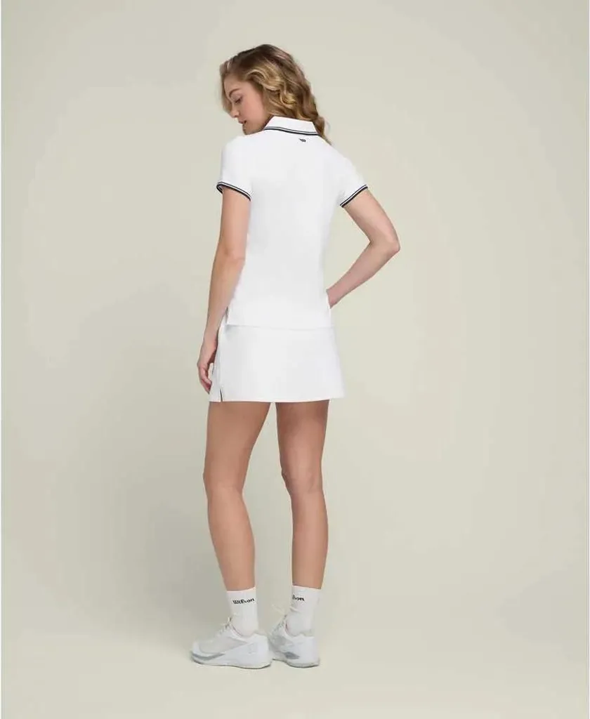Jupe Wilson Team Flat Front Blanche Taille S - Confort et Mobilité