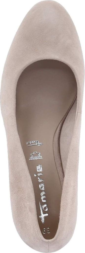 Tamaris Damen Pumps Leder Keilabsatz Bastoptik 1-22303-42, Produktbild 12