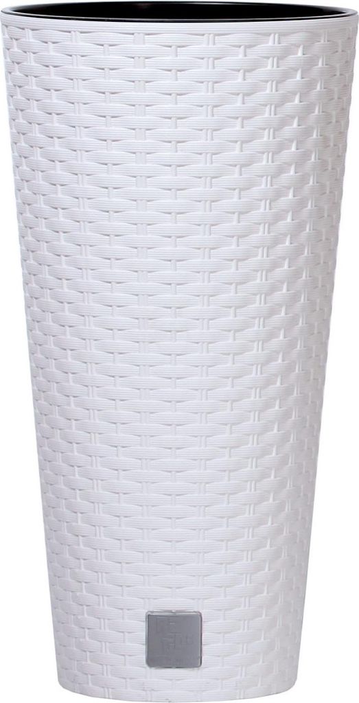 Blumentopf Prosperplast Rato Tubus mit Einsatz weiß 30 cm Produktbild 