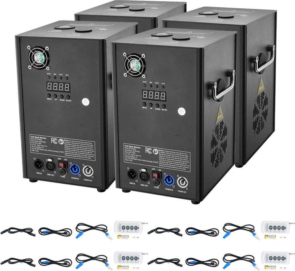 SucceBuy freddo Spark fuochi d'artificio macchina x4 700W Immagine del prodotto 