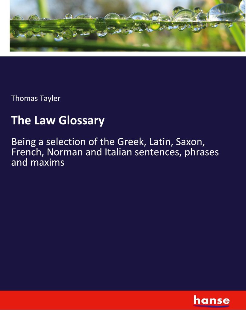 The Law Glossary