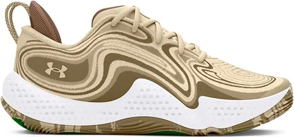 Under Armour Spawn 6 Camo Basketballschuhe Golden EU 43 Golden EU 43