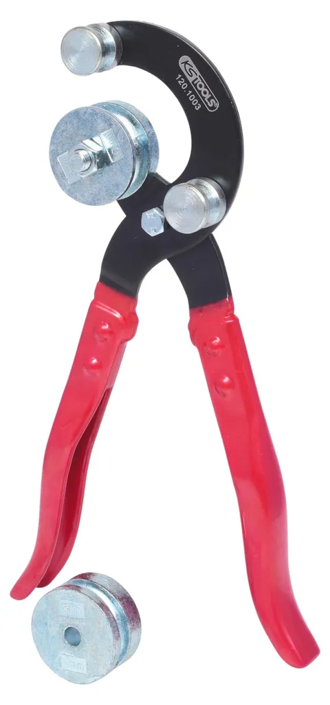 Plier un tuyau de frein sans l'écraser avec la pince KS Tools pro
