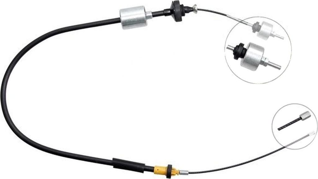 Seilzug Kupplungsbetätigung 1.130 mm A.B.S. für u.a. DACIA SANDERO