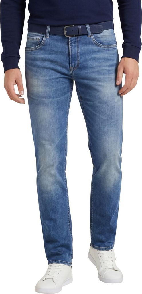 MAC Arne Pipe 5-Pocket-Jeans blau normaler Fit
