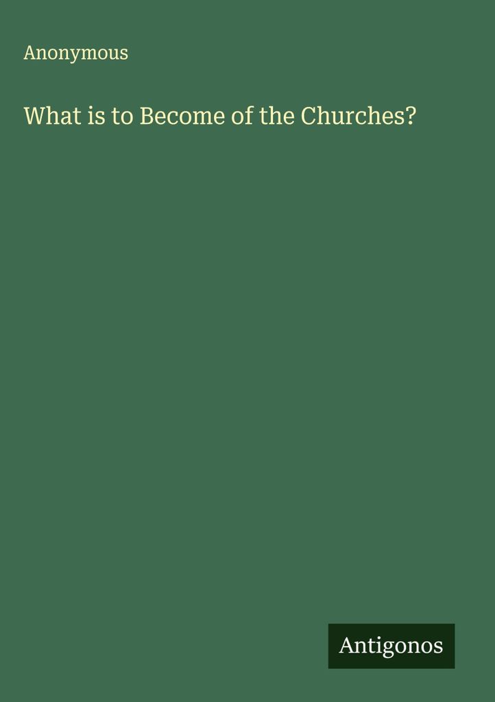 Was soll aus den Kirchen werden?