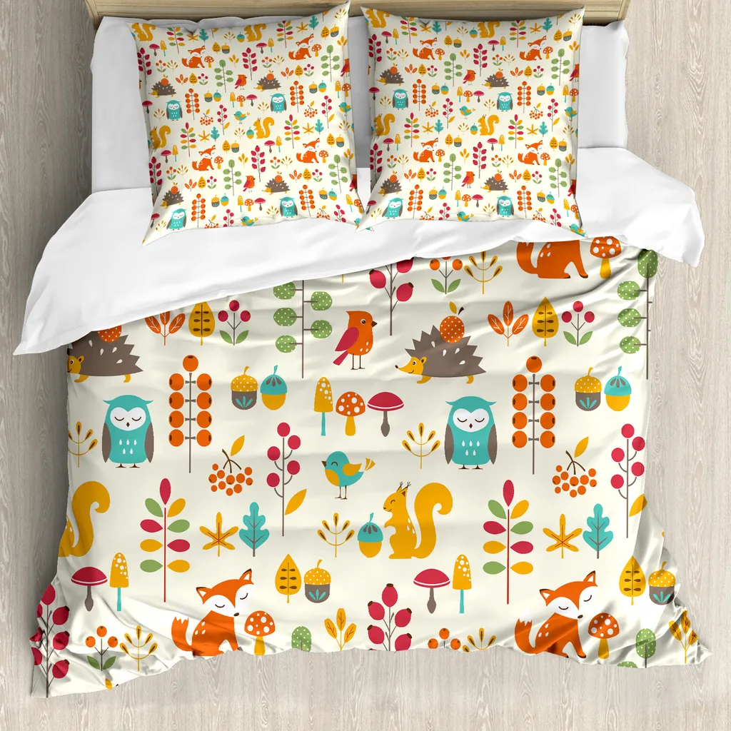Set Copripiumino ABAKUHAUS Bambini 155x220 - Qualità e Protezione