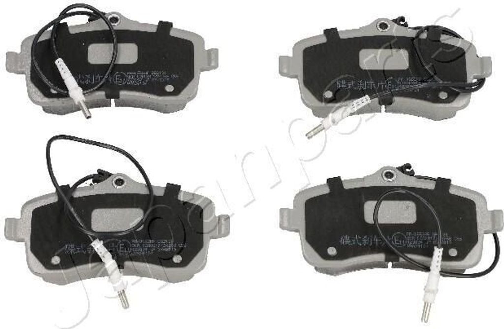 JAPANPARTS PA-0652AF - OE 1611456580 Bremsbeläge, Vorne für 407, 407 SW (6D, 6E)