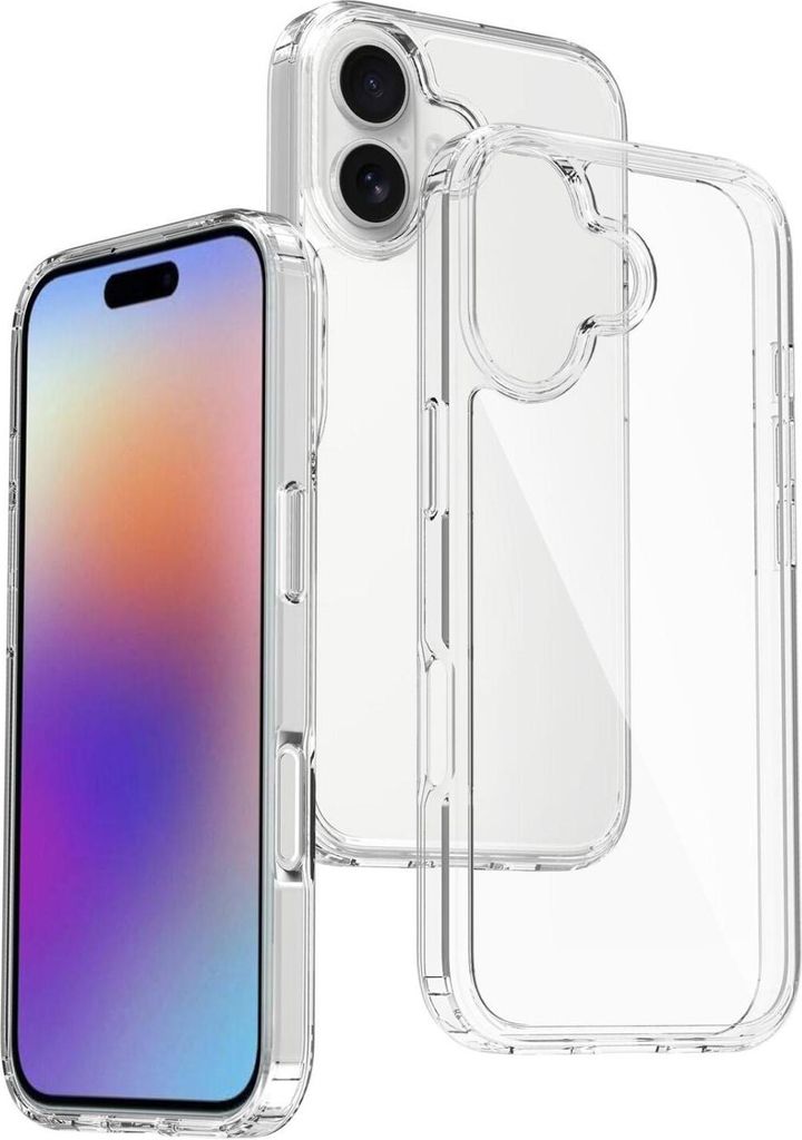 Mobigear Crystal Durchsichtig iPhone 17 Hülle Hardcase Backcover - Transparent
