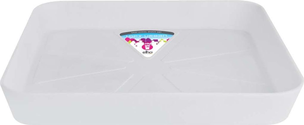elho loft urban saucer square 28, Spodek, Polipropylen, Zdjęcie produktu 