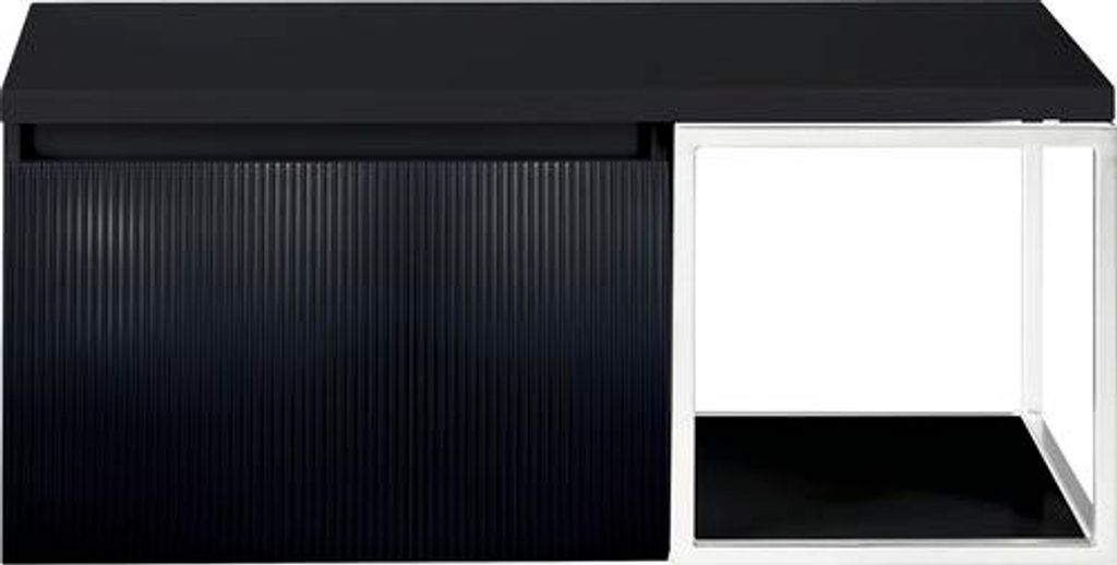 Sanox Waschtischunterschrank Frozen 3D BxHxT 100 x 43 x 45 Produktbild 
