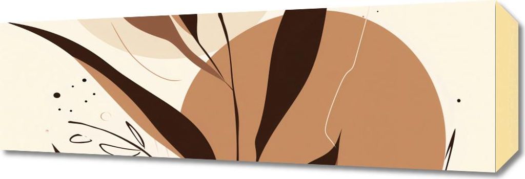 Bild 60x20cm Herbstgeflüster