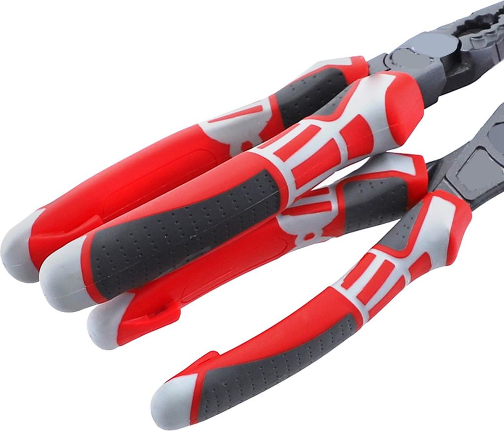 6-Zoll-Industriezangensatz, Cr-V Stahlzange mit exzentrischem Kopf, Modell 140-69-170 für DIY-Reparaturen