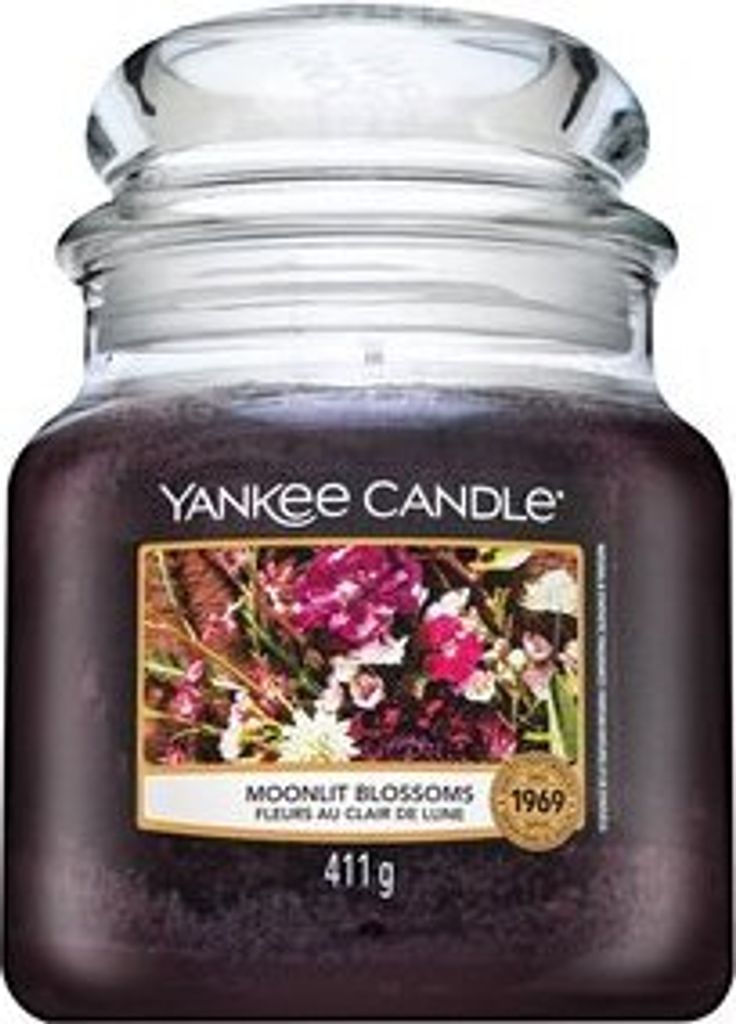 Bougie parfumée Yankee Candle Moonlit Blossoms 411 g Image du produit 