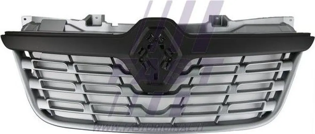 Grille de Radiateur pour Renault Master - Modèle FAST FT91651 Noir Mat
