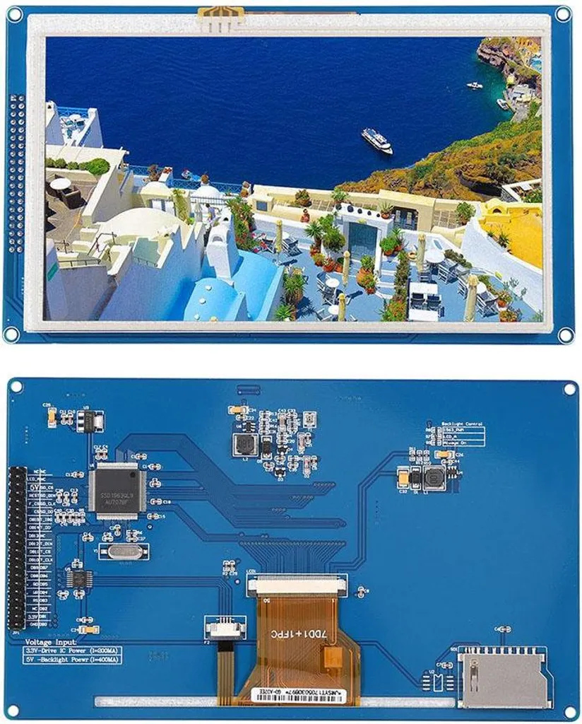 Module Écran LCD 7 Pouces pour Interface IHM sur STM32, ARM et AVR - 4