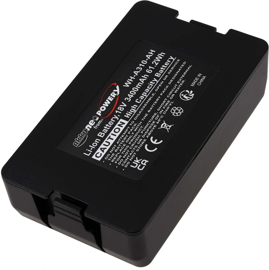 XXL-Akku kompatibel mit Gardena Sileno City 500 Mähroboter