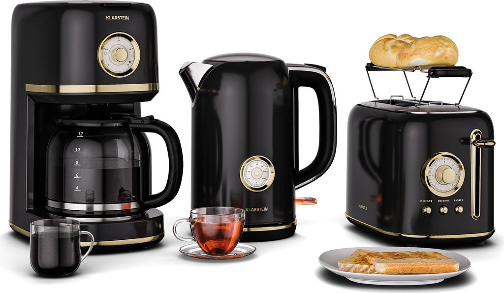Klarstein Victoria Set Petit-Déjeuner Complet – Grille-Pain Image du produit 