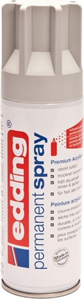 Acryl-Farblack Permanentspray lichtgrau seidenmatt RAL7035 Packung mit 6 Stück