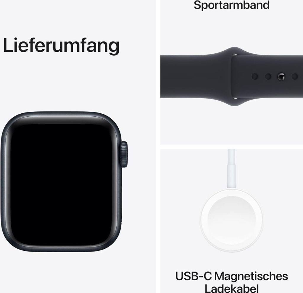 Watch SE GPS, 44 mm Aluminiumgehäuse Mitternacht, Produktbild 5