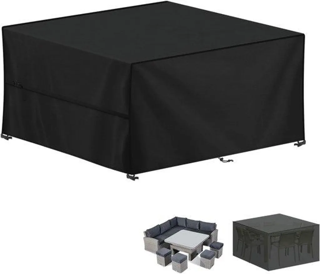 Housse de salon de jardin 150x120x90 cm en Oxford 420D imperméable