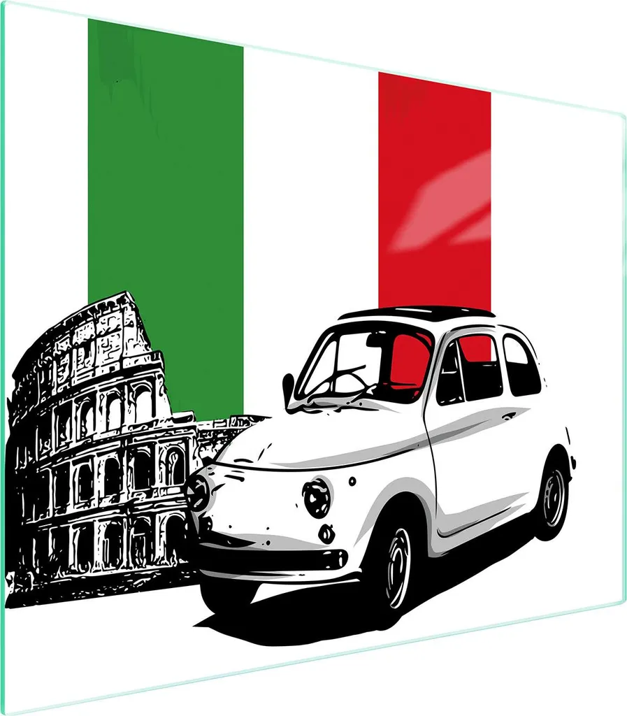 Tagliere Vetro 52x40 Auto: Più Spazio e Pulizia in Cucina