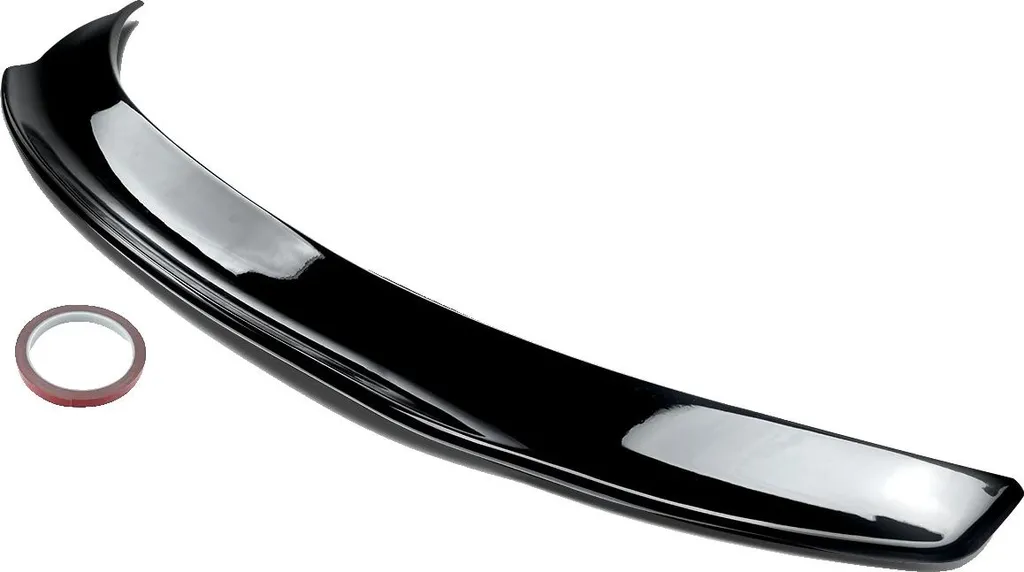 Aileron de hayon en ABS noir brillant - Finition premium et montage rapide