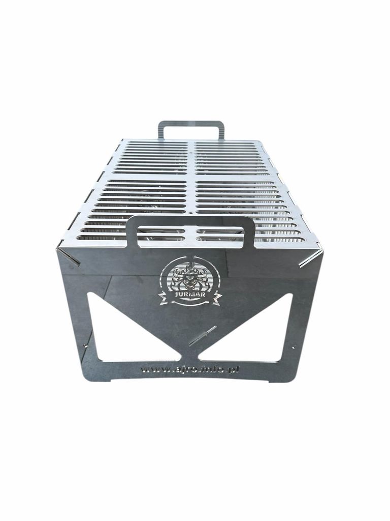 Holzkohlegrill Campinggrill Klappgrill Tragbarer Grill Edelstahlgrill Feuerstelle Größe S