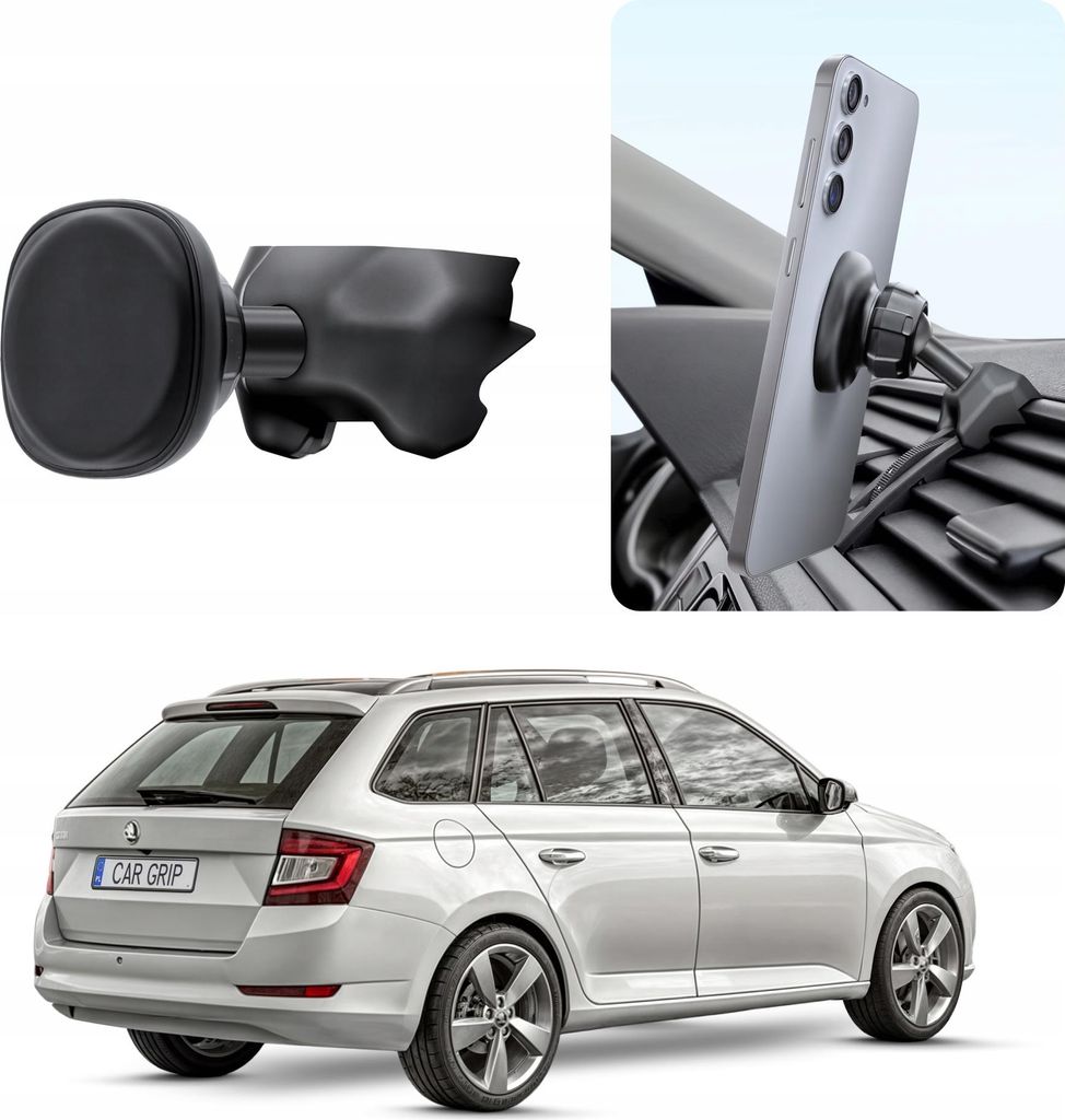 Magnetische Handyhalterung speziell für Skoda Fabia III 3 Produktbild 