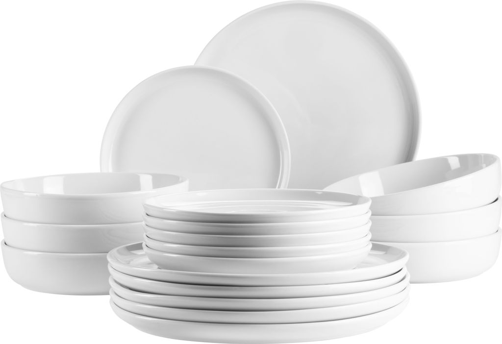 Teller Set, Porzellan Teller Set, Porzellan Navina Mäser