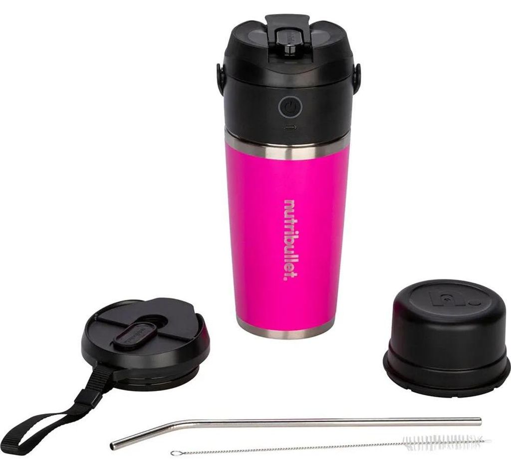 Nutribullet Flip NBP016MA staande blender, magenta Productafbeelding 