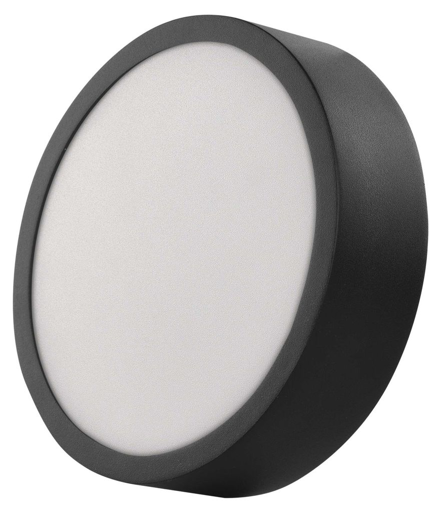 LED svítidlo NEXXO černé, 17 cm, 12,5 W, teplá/neutrální bílá