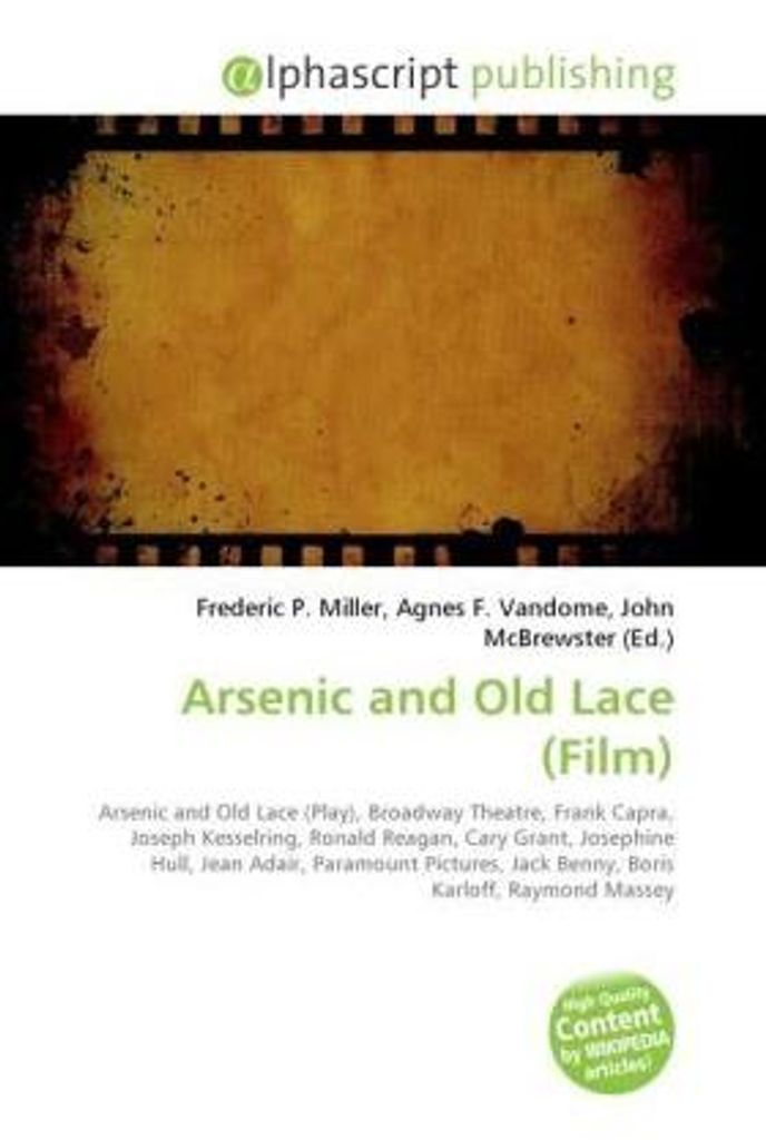 Arsenic and Old Lace (Film)