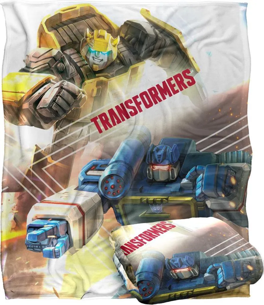 Couverture Transformers Cybertron Warriors Supersoft Soyeux Multicolore - 2