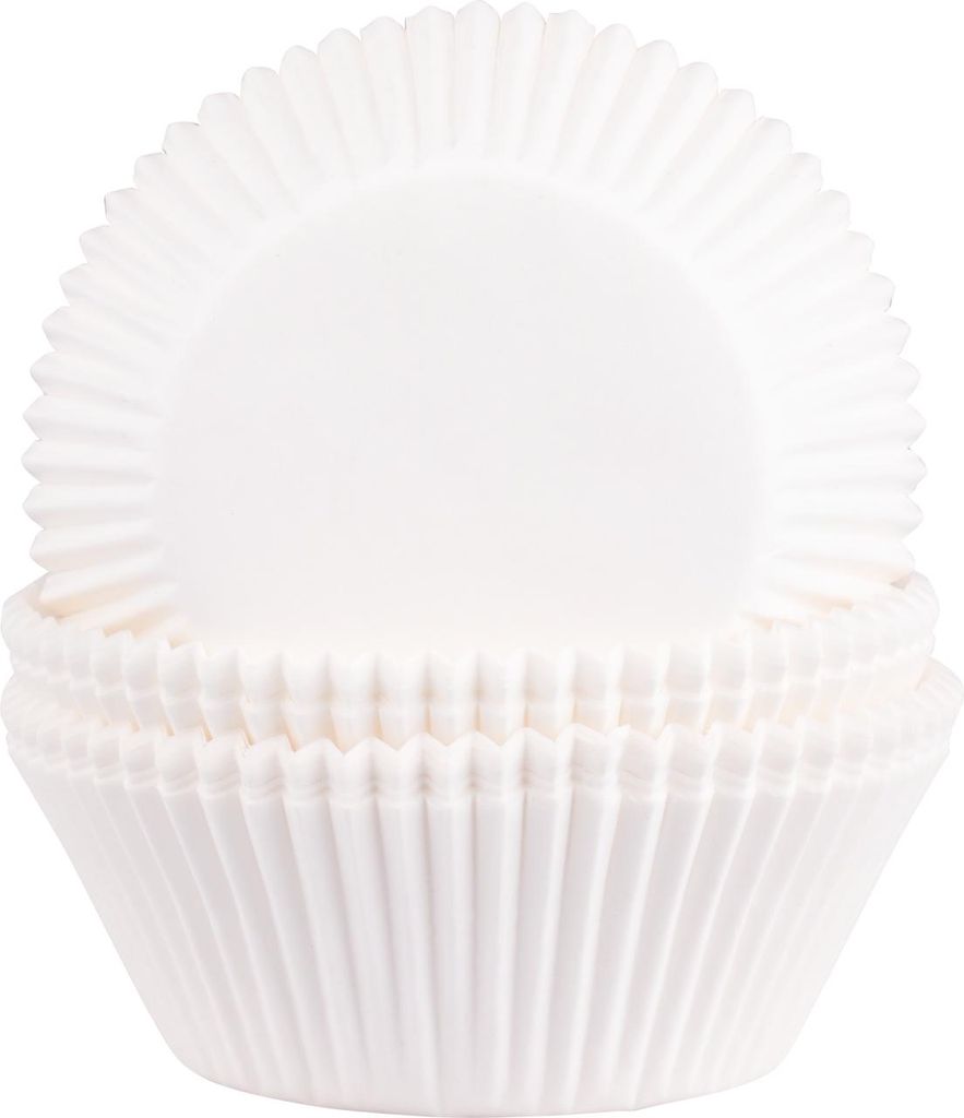 Demmler Muffinförmchen in Weiß - 100 Stück - ca. 5 x 3,2 cm Produktbild 
