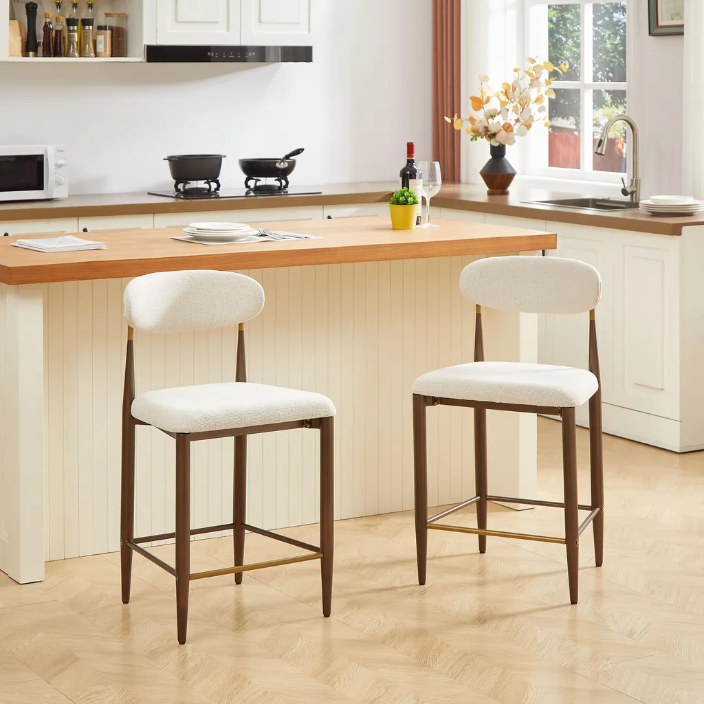 Tabouret de Bar Confortable Lot de 2 : Fini le Mal de Dos au Comptoir