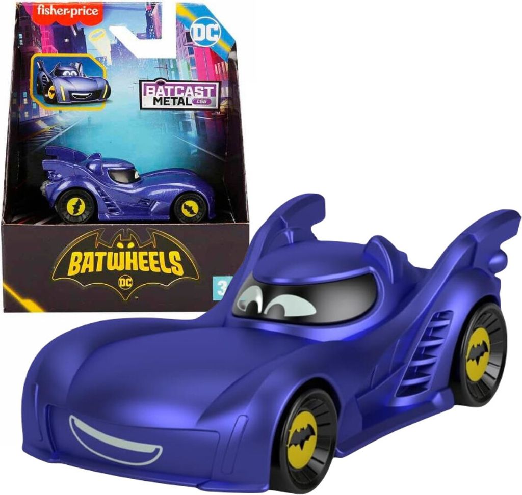 Fisher-Price Batwheels HML13, 3 rok / roky, Modrá, Kov, Obrázok produktu 