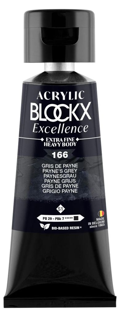 Blockx 3x Acryl EF Paynesgrau S1 75 ml 71166BXC