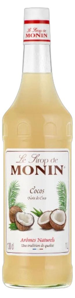 Syrop kokosowy Monin o egzotycznym smaku świeżego kokosa, Zdjęcie produktu 
