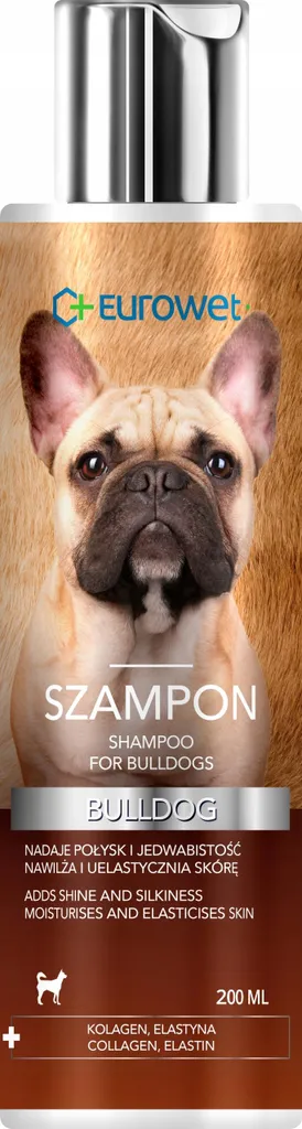 Shampooing Spécifique Bulldog Français Eurowet 200ml - Pelage et Peau