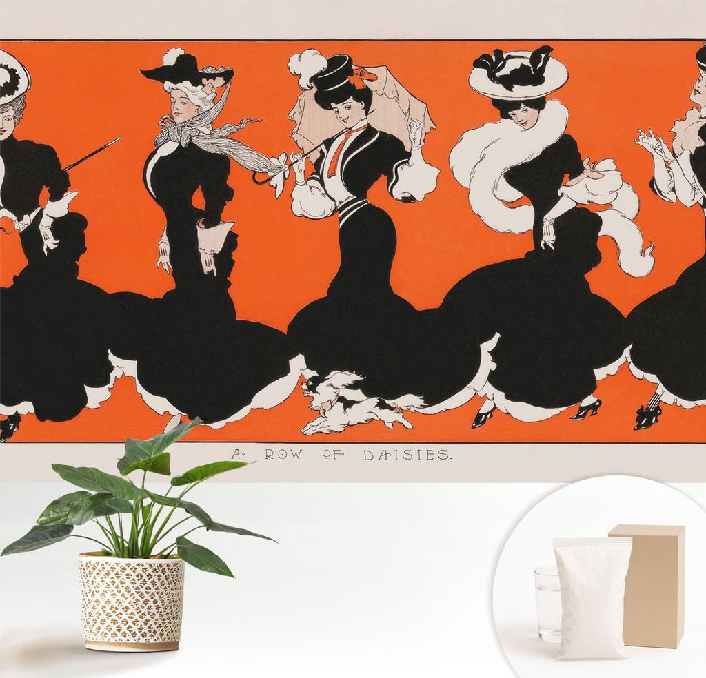 Fototapete - 152x104 cm - Tapete - Wandtapete - Wandbilder - Dekofolie - Tapete Folie - Wand - Dekoration - Wohnzimmer - Damenbekleidung