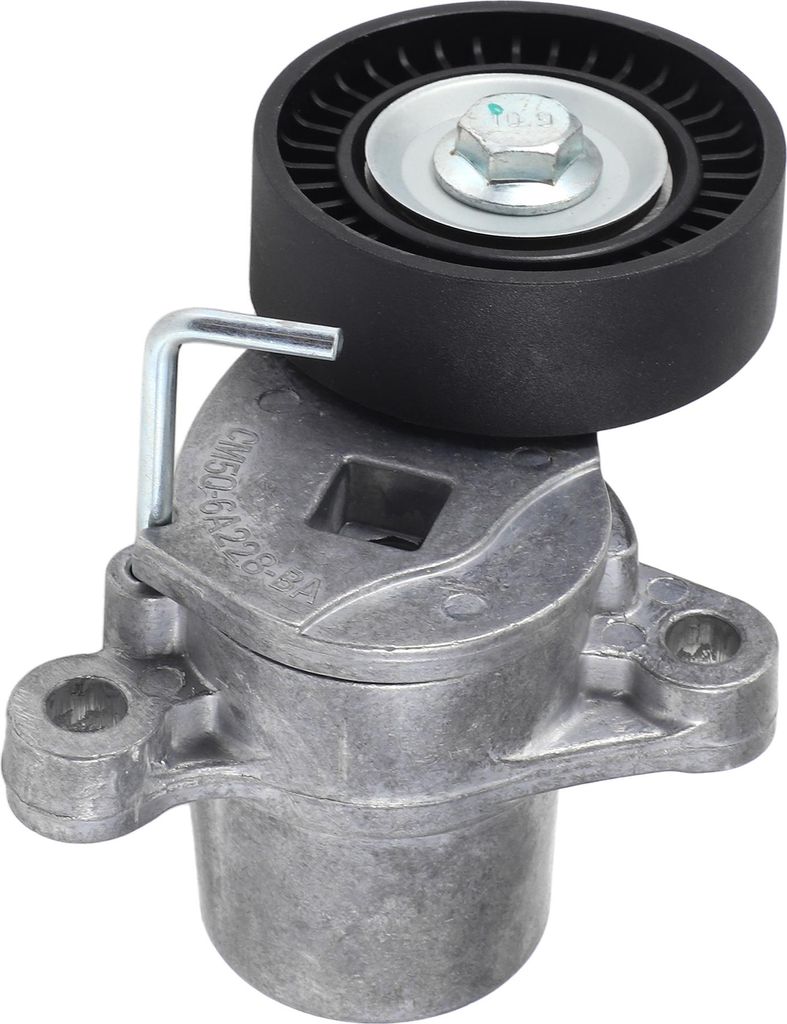 Spannrolle Antriebsriemenspanner Riemenspannrolle Montage für Ford Focus 2012-2020 Nr. CM5Q6A228BA Metall 1 Stück