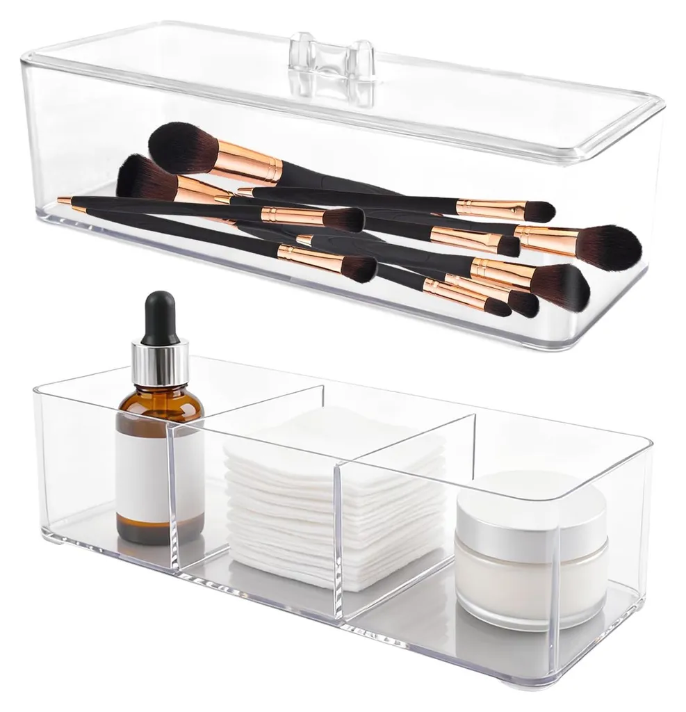 Organiseur de Maquillage pour Armoire à Miroir et Salle de Bains (x2)