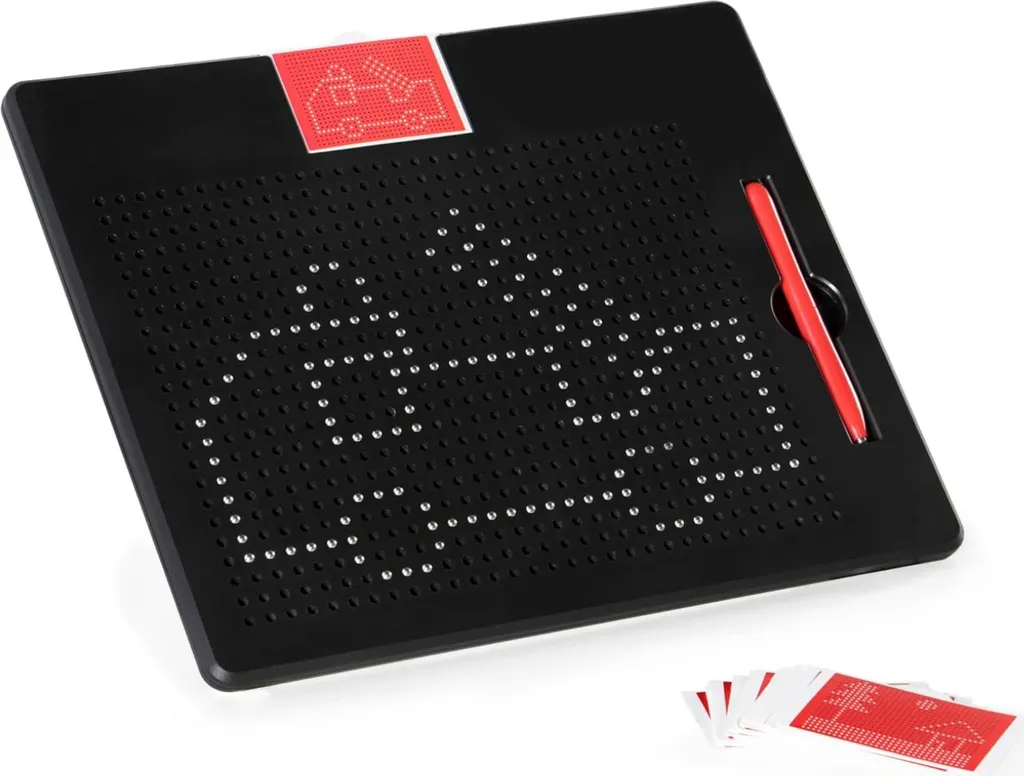 Guidecraft Tablette de Dessin Magnétique Apprentissage Enfant 25x30cm