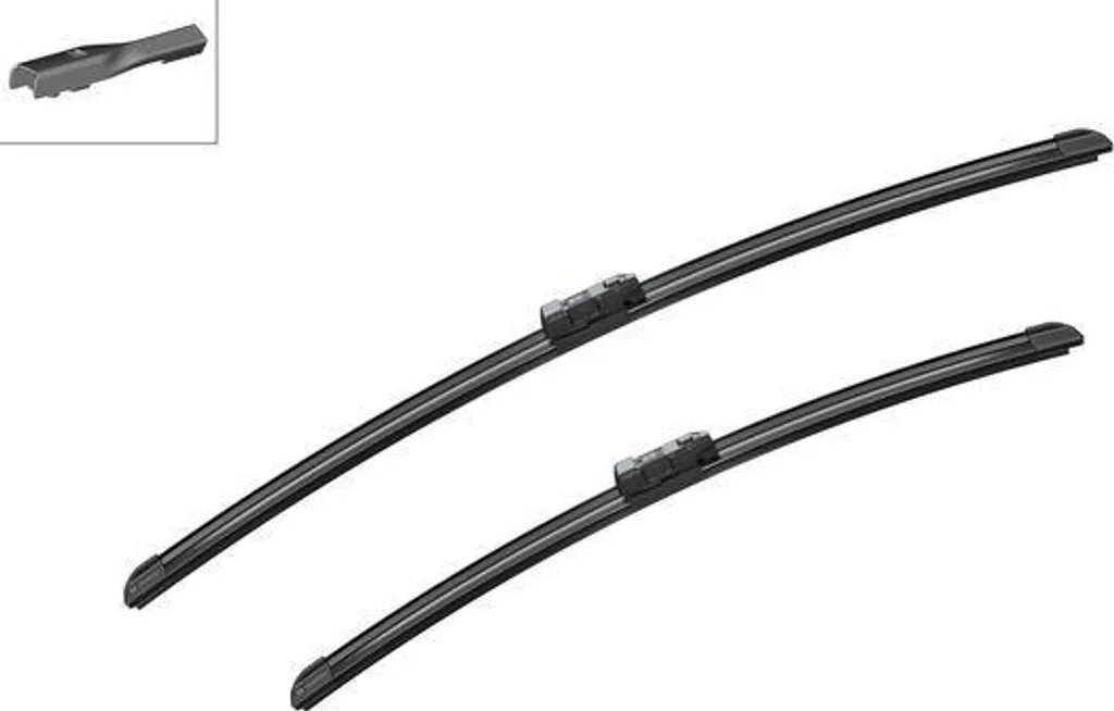 Balai d'essuie-glace Bosch 4K1998002 pour visibilité parfaite Audi Volvo
