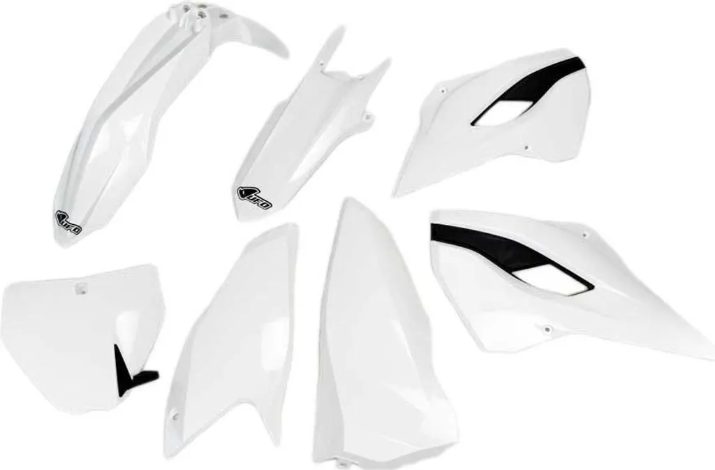 Carénage moto UFO blanc en kit plastique complet pour Husqvarna TC FC