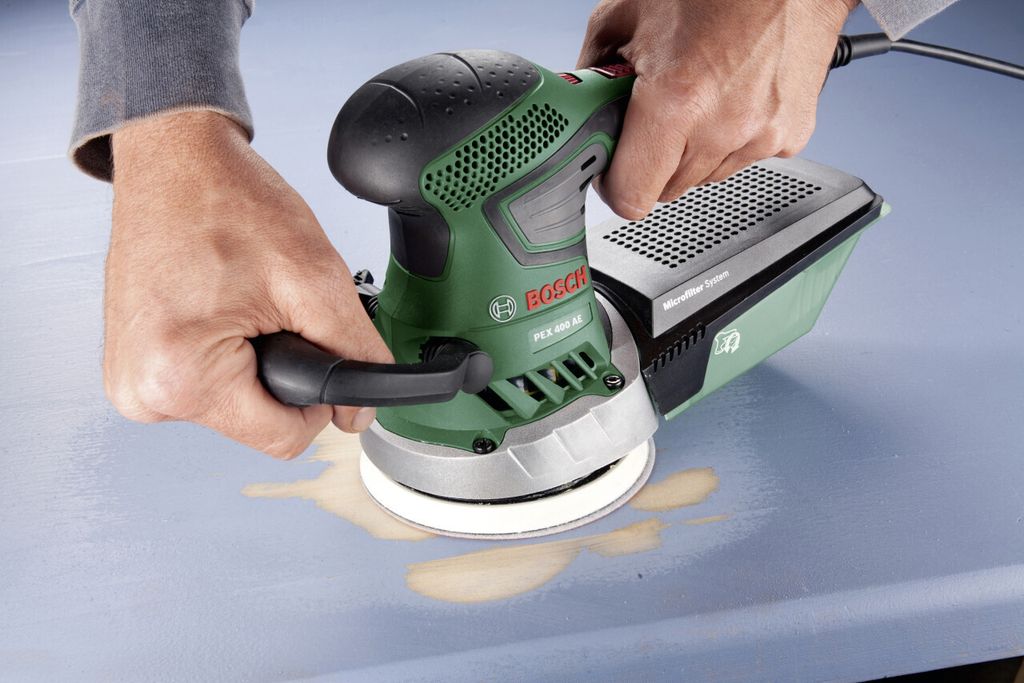 Bosch PEX 400 AE Exzenterschleifer Set im Koffer Produktbild 29