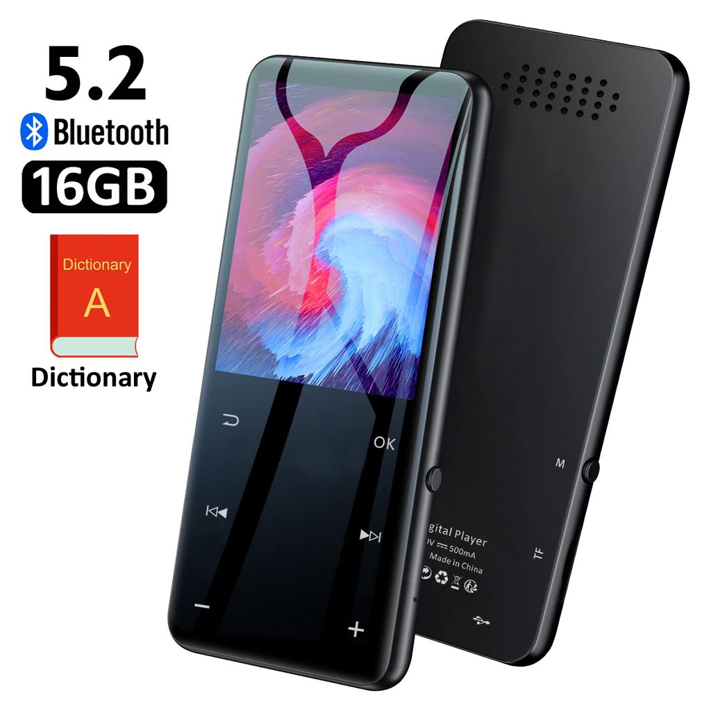 16 GB digitaler MP3-Musikplayer Bluetooth mit FM-Radio Produktbild 