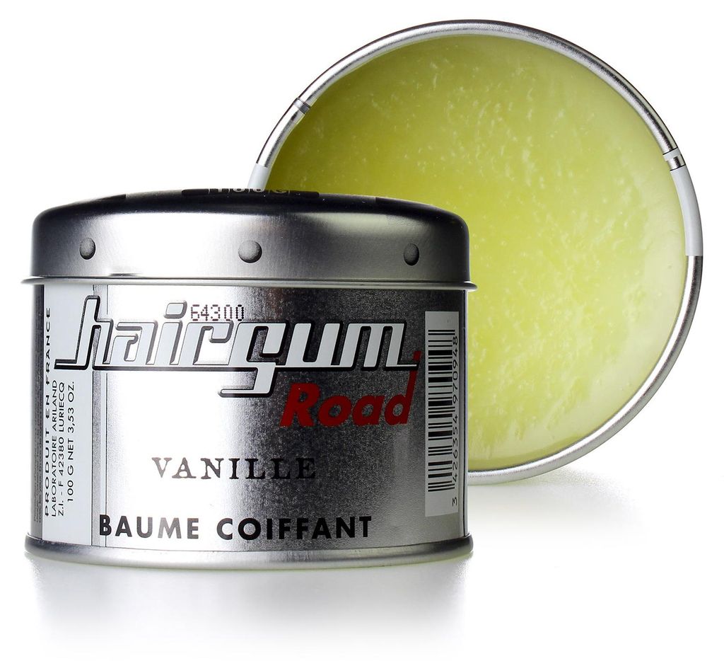 Hairgum - Road - Vanille - Hairdressing Pomade - 100 gr Productafbeelding 